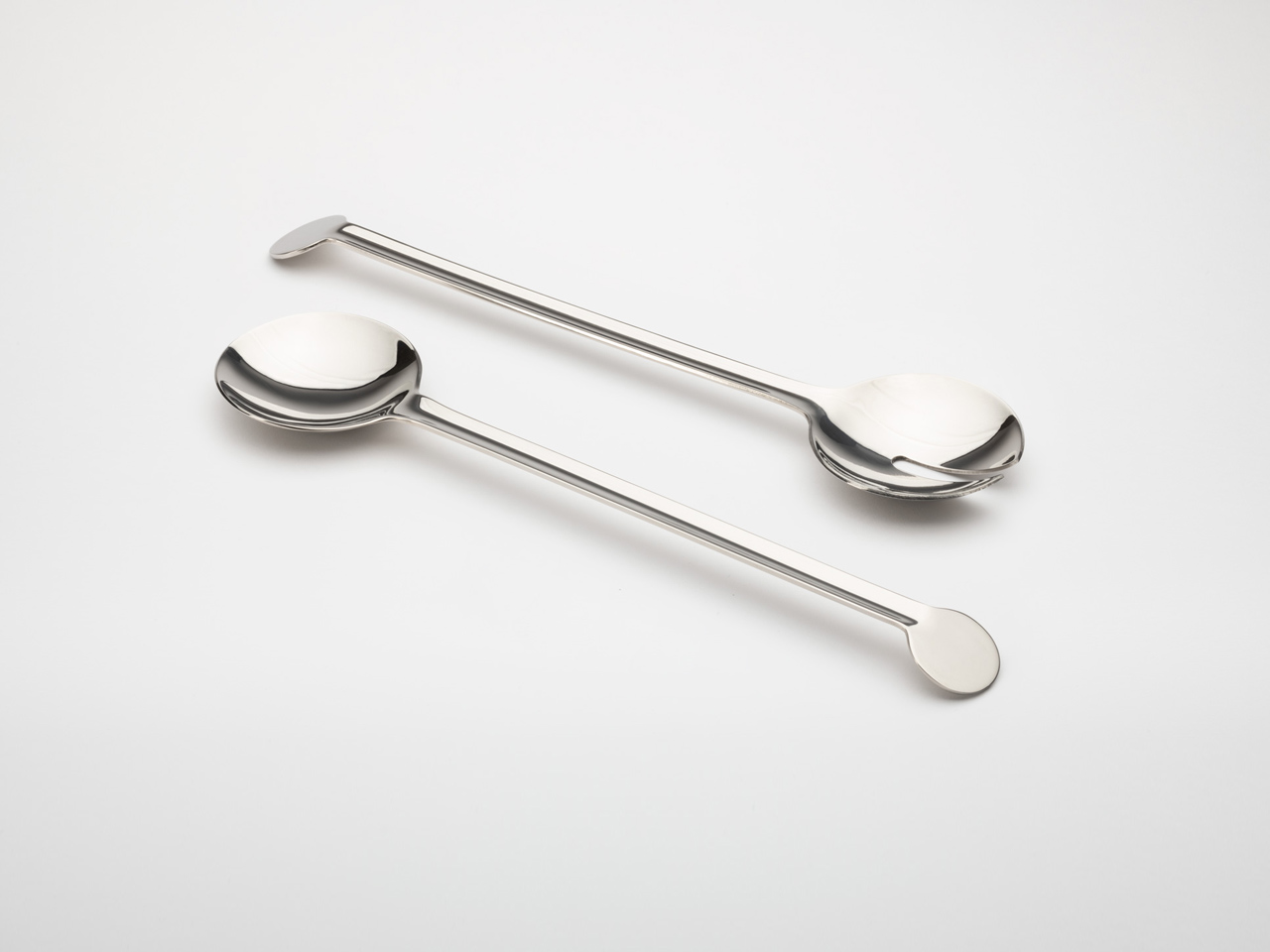 Kurili Cutlery Set Polished Steel by Danese Artemide Design Accessories